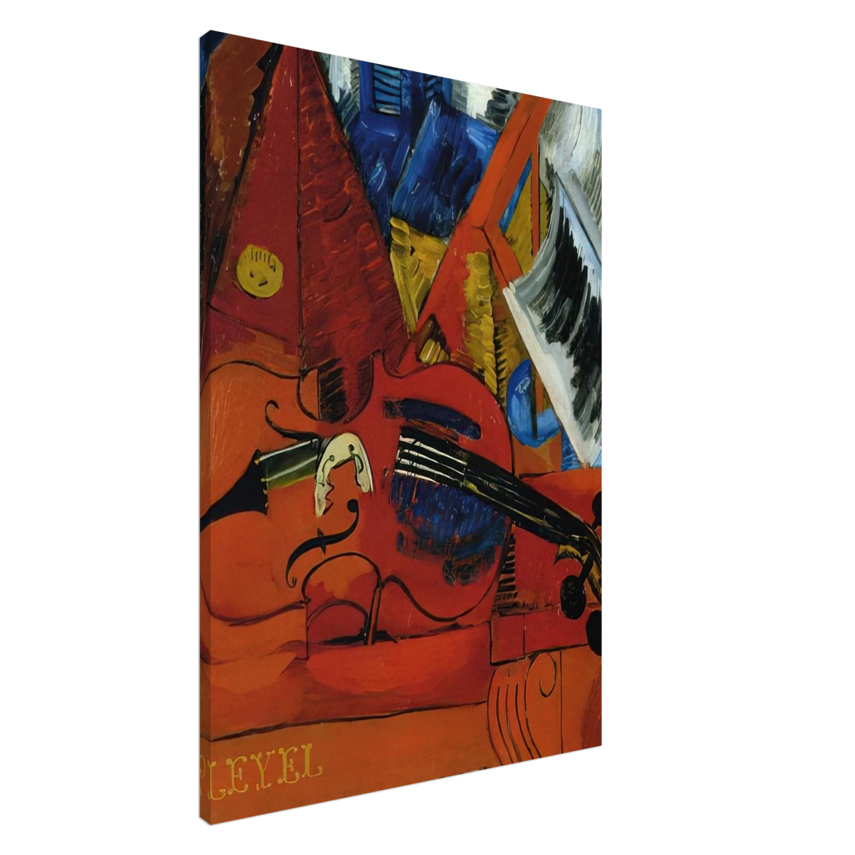 THE VIOLIN 1916 Canvas | Raoul Dufy Canvas | Raoul Dufy Shop
