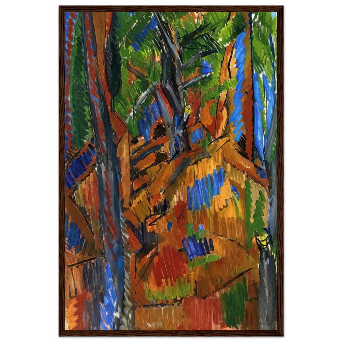 TREES 1913 Framed Poster | Raoul Dufy Framed Prints Wall Art | Raoul Dufy Shop