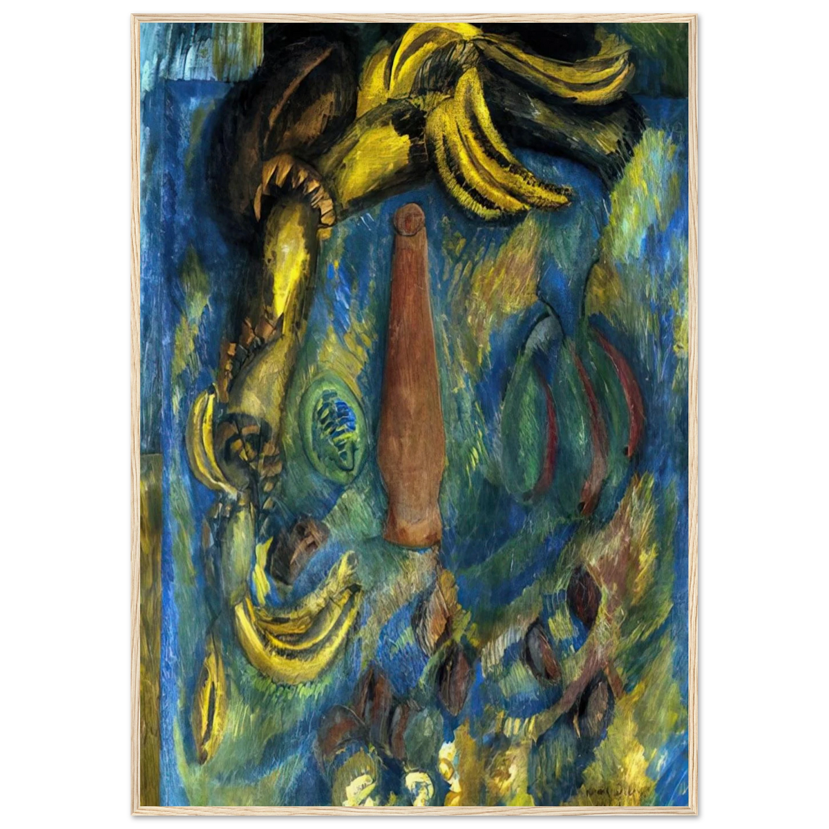 STILL LIFE WITH BANANAS 1909 Framed Poster | Raoul Dufy Framed Prints Wall Art | Raoul Dufy Shop
