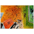 HOMAGE TO CLAUDE DEBUSSY 1952 Poster | Raoul Dufy Poster | Raoul Dufy Shop