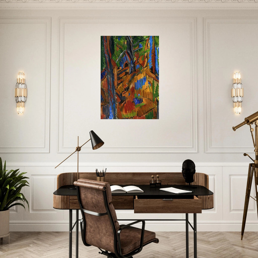 TREES 1913 Canvas | Raoul Dufy Canvas | Raoul Dufy Shop