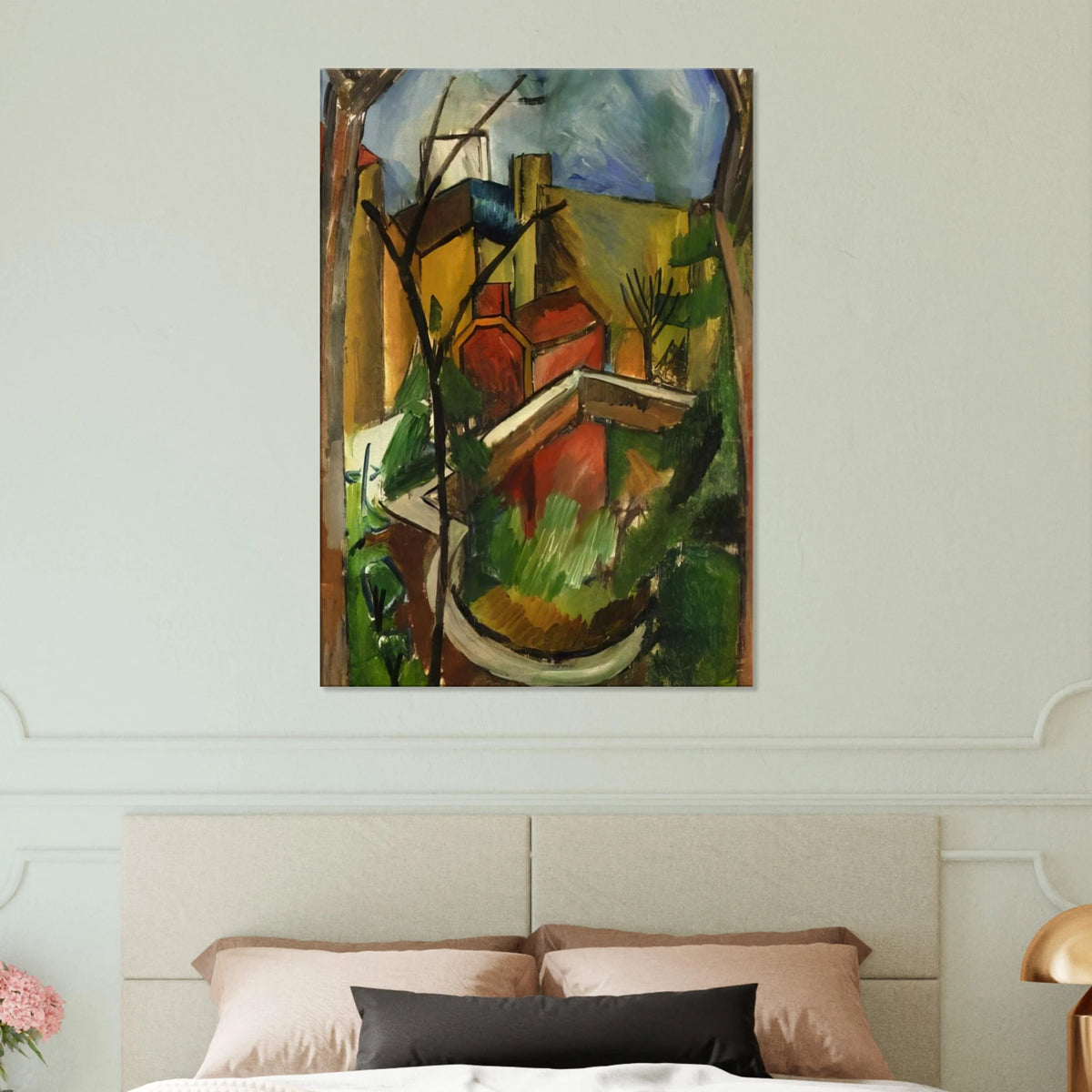 LANDSCAPE OF FALAISE 1910 Canvas | Raoul Dufy Canvas | Raoul Dufy Shop
