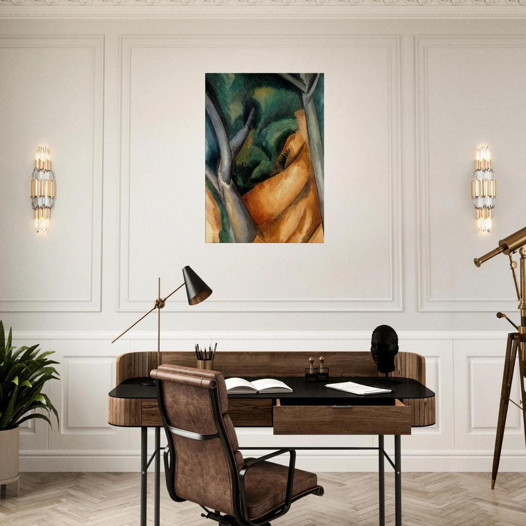 TREES AT ESTAQUE 1908 Canvas | Raoul Dufy Canvas | Raoul Dufy Shop