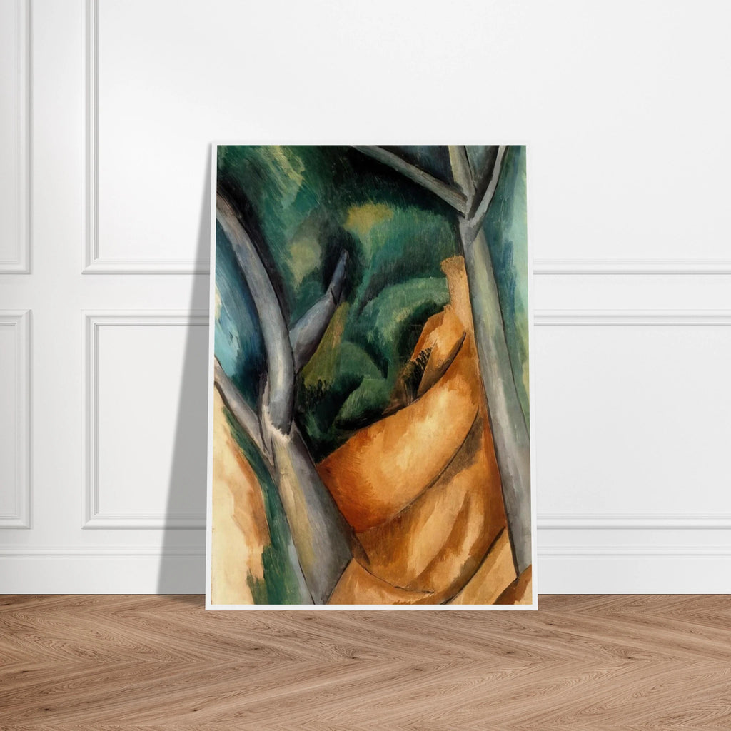 TREES AT ESTAQUE 1908 Framed Poster | Raoul Dufy Framed Prints Wall Art | Raoul Dufy Shop