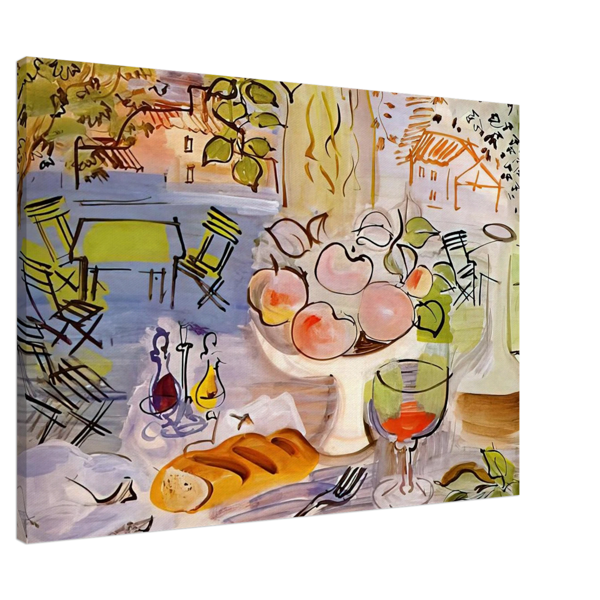STILL LIFE 1928 Canvas | Raoul Dufy Canvas | Raoul Dufy Shop