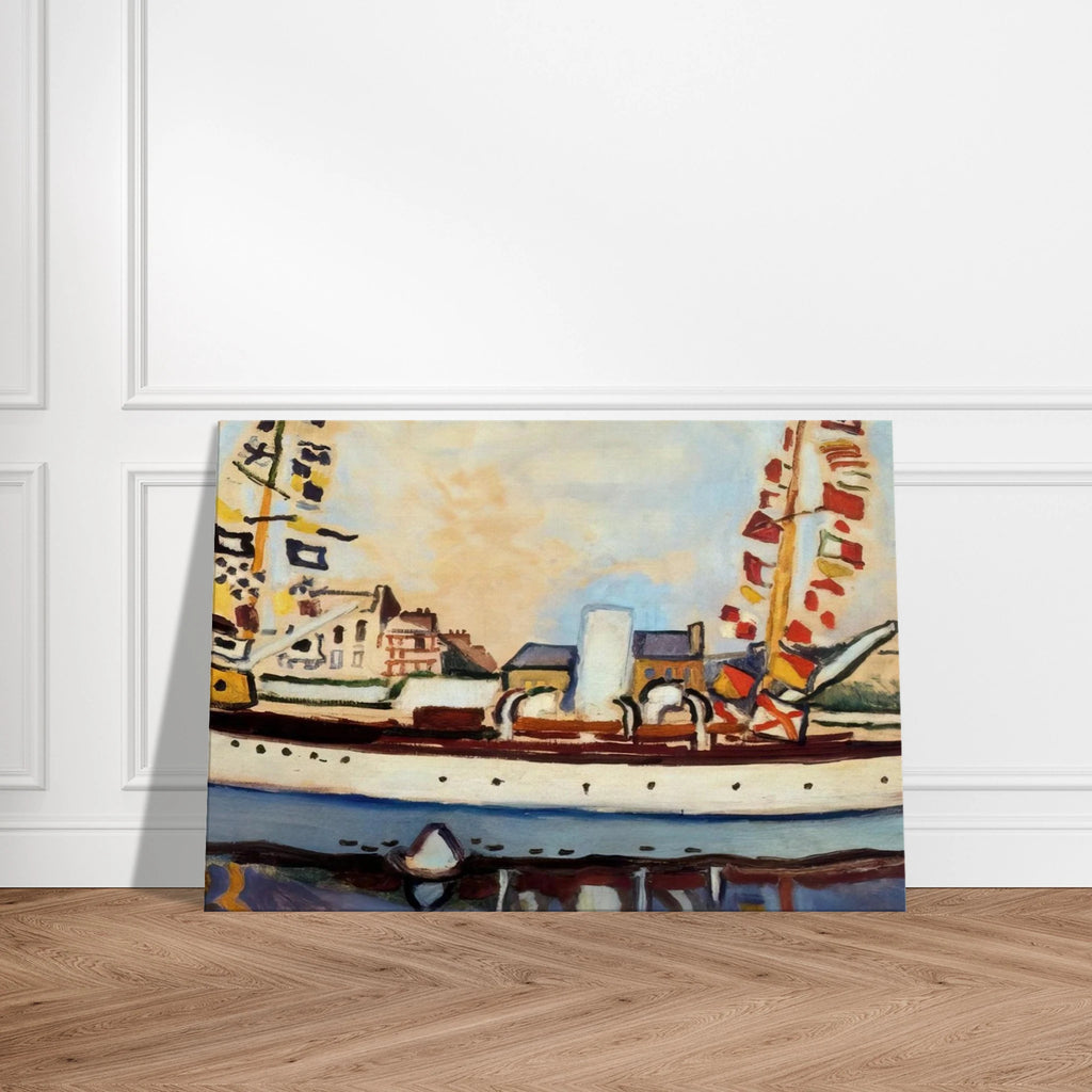 THE ENGLISH YACHT 1906 Canvas | Raoul Dufy Canvas | Raoul Dufy Shop