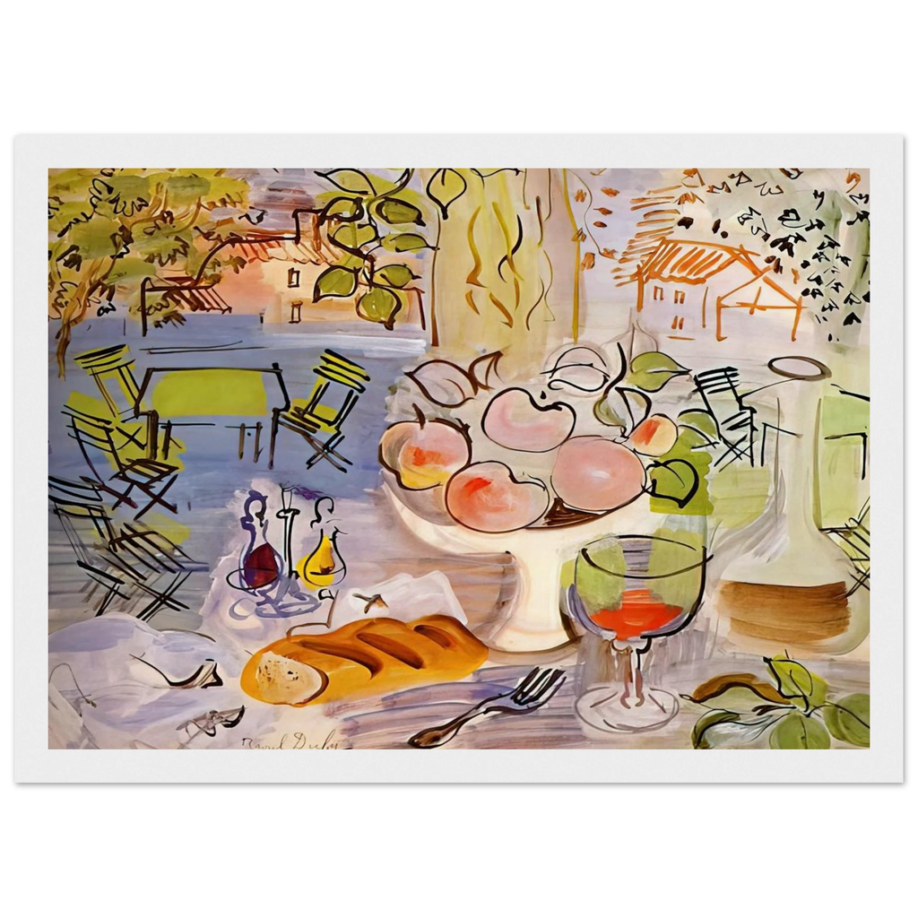 STILL LIFE 1928 Framed Poster | Raoul Dufy Framed Prints Wall Art | Raoul Dufy Shop