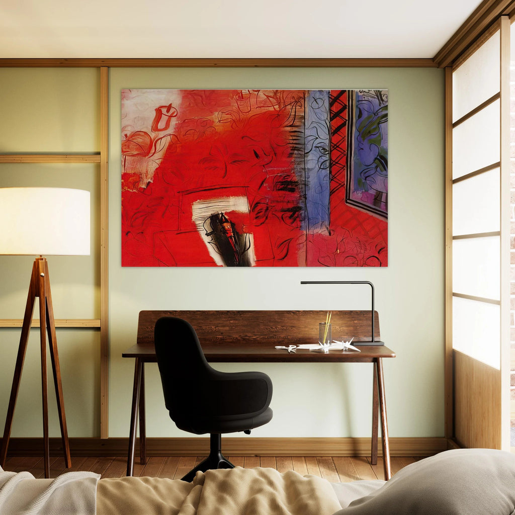 STILL LIFE WITH VIOLIN HOMMAGE TO BACH 1952 Poster | Raoul Dufy Poster | Raoul Dufy Shop