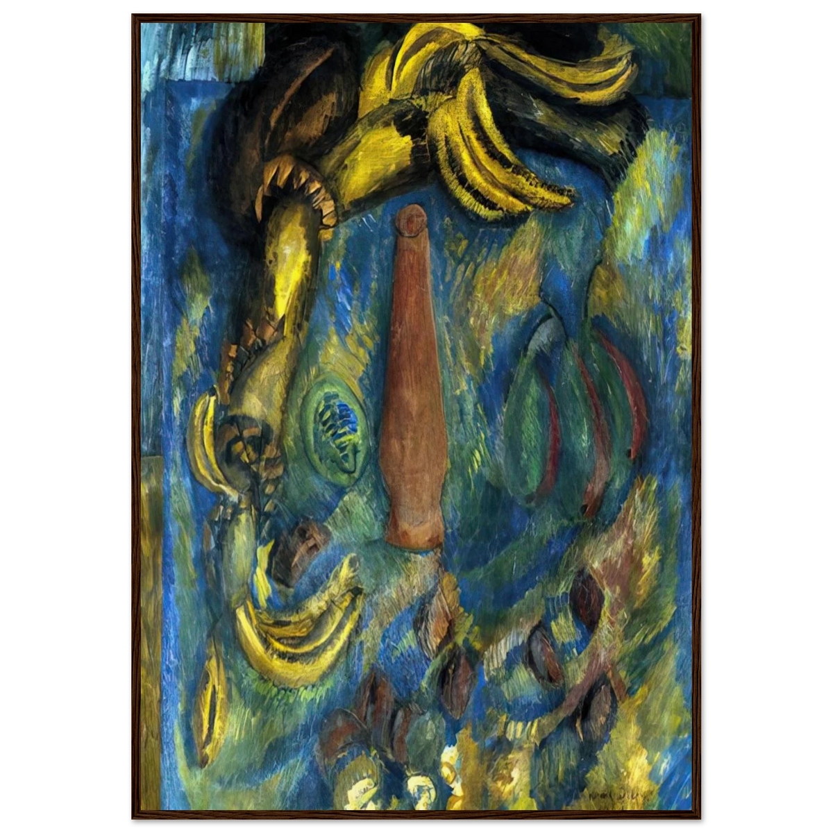 STILL LIFE WITH BANANAS 1909 Framed Poster | Raoul Dufy Framed Prints Wall Art | Raoul Dufy Shop