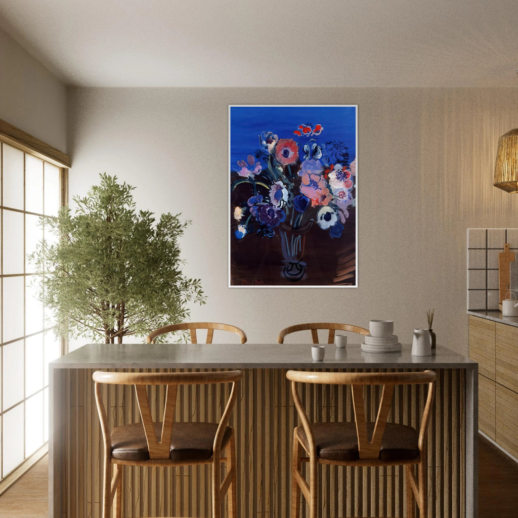 ANEMONES Framed Poster | Raoul Dufy Framed Prints Wall Art | Raoul Dufy Shop
