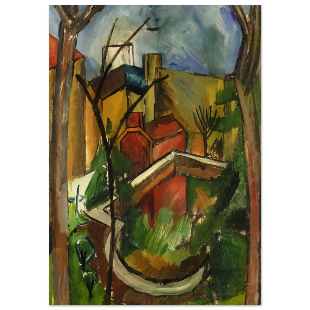 LANDSCAPE OF FALAISE 1910 Poster | Raoul Dufy Poster | Raoul Dufy Shop