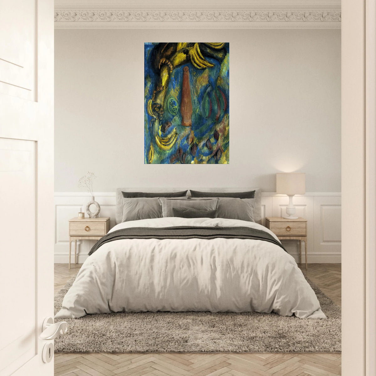 STILL LIFE WITH BANANAS 1909 Canvas | Raoul Dufy Canvas | Raoul Dufy Shop