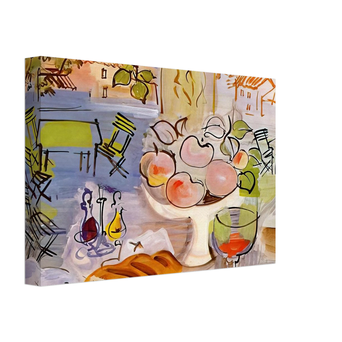 STILL LIFE 1928 Canvas | Raoul Dufy Canvas | Raoul Dufy Shop