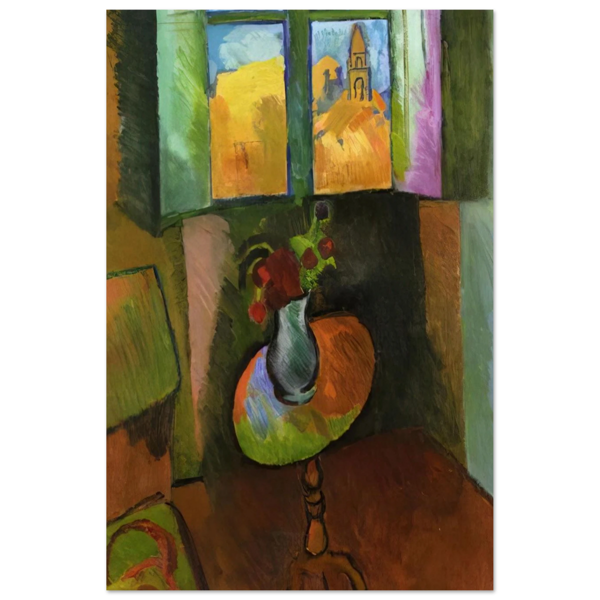 PEDISTAL TABLE RUE SEGUIER 1909 Poster | Raoul Dufy Poster | Raoul Dufy Shop