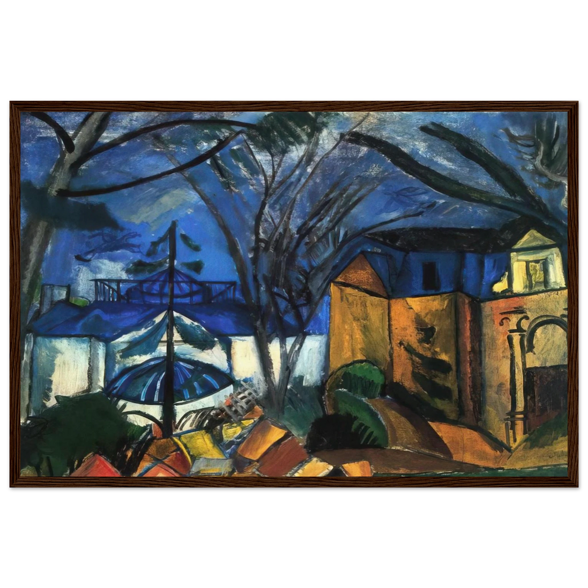 THE BOTANICAL GARDEN 1910 Framed Poster | Raoul Dufy Framed Prints Wall Art | Raoul Dufy Shop