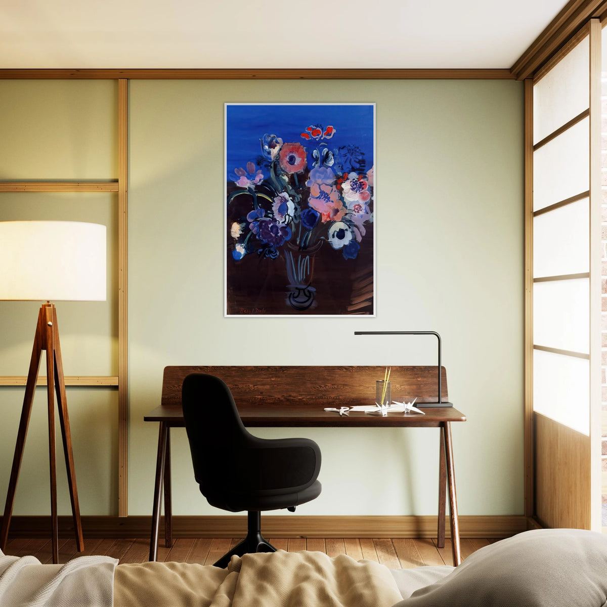 ANEMONES Framed Poster | Raoul Dufy Framed Prints Wall Art | Raoul Dufy Shop