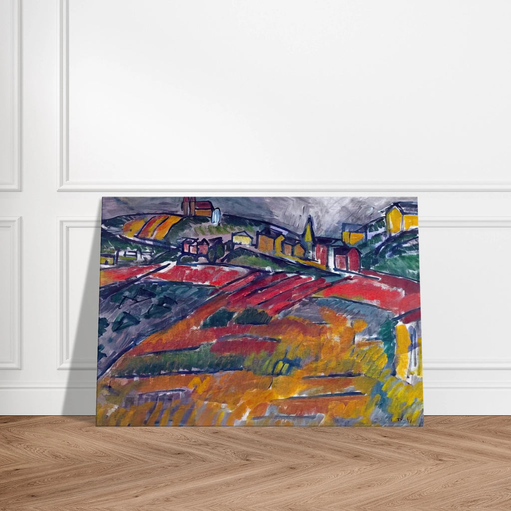 LANDSCAPE WITH RED AND YELLOW Canvas | Raoul Dufy Canvas | Raoul Dufy Shop