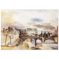 PARISIAN BRIDGE 1922 Poster | Raoul Dufy Poster | Raoul Dufy Shop