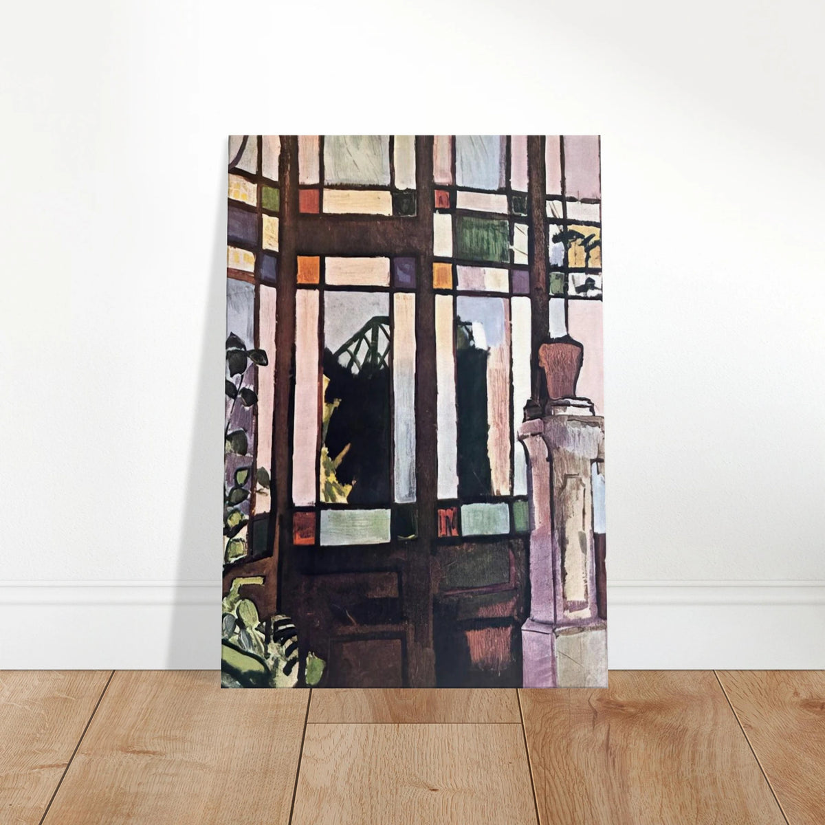 WINDOW WITH COLOURED GLASSES 1906 Canvas | Raoul Dufy Canvas | Raoul Dufy Shop