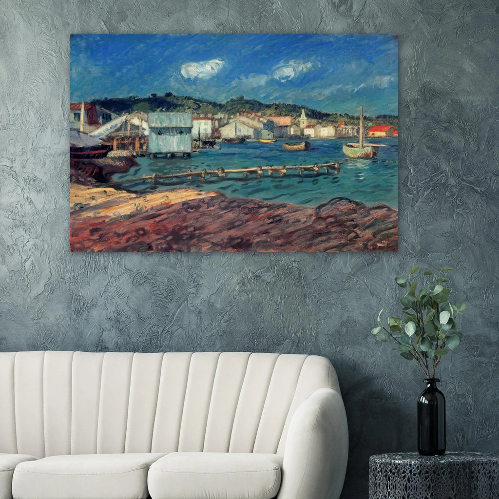 THE PORT OF MARTIGUES Poster | Raoul Dufy Poster | Raoul Dufy Shop