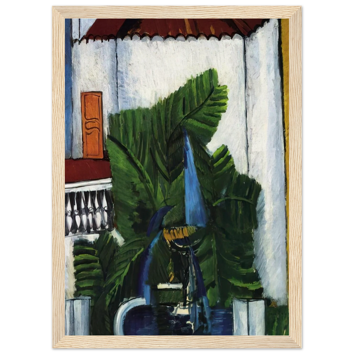 FOUNTAIN IN AVIGNON 1913 Framed Poster | Raoul Dufy Framed Prints Wall Art | Raoul Dufy Shop