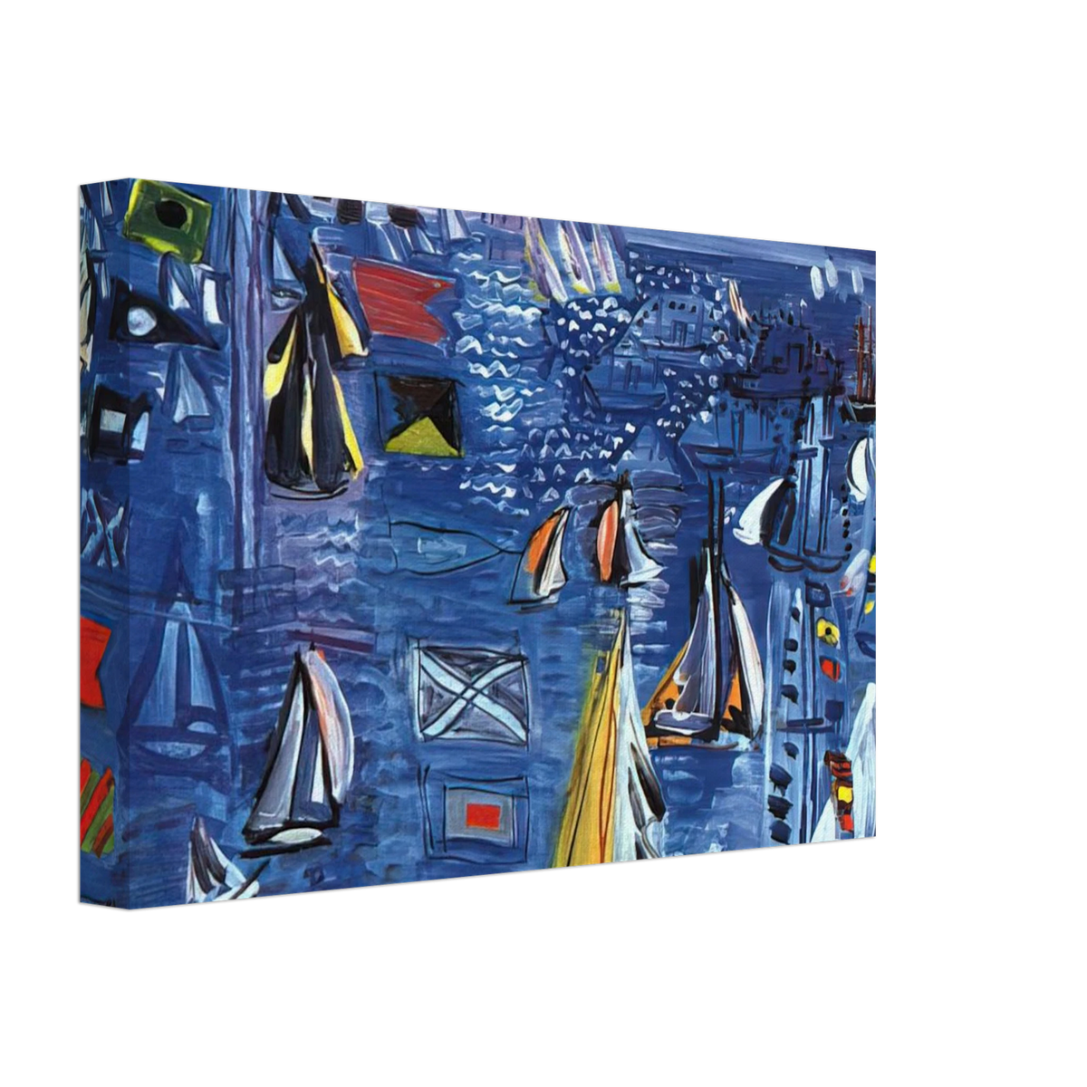 REGATTA AT COWES 1934 Canvas | Raoul Dufy Canvas | Raoul Dufy Shop