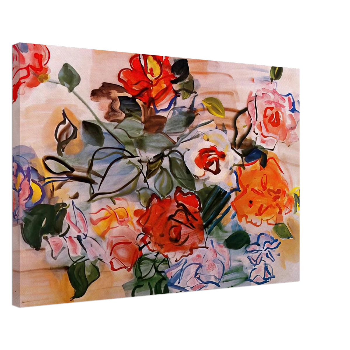 PINK BUNCH 1940 Canvas | Raoul Dufy Canvas | Raoul Dufy Shop