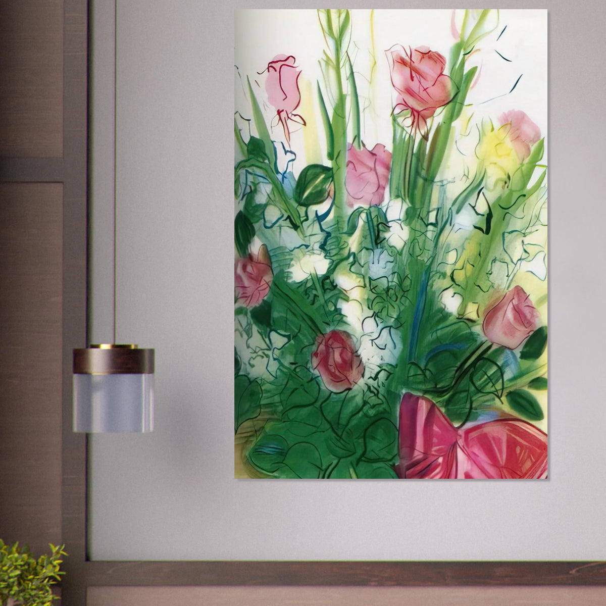 BOUQUET OF ROSES Poster | Raoul Dufy Poster | Raoul Dufy Shop