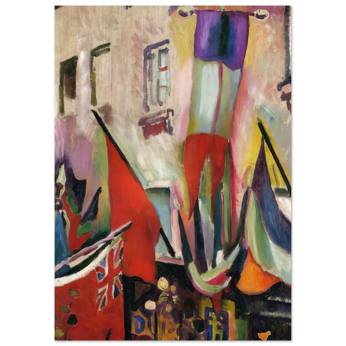 FLAGS 1906 Poster | Raoul Dufy Poster | Raoul Dufy Shop
