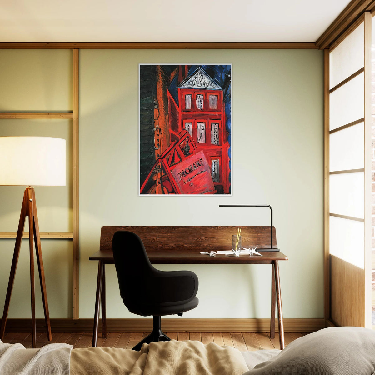 HOMMAGE TO MOZART 1915 Framed Poster | Raoul Dufy Framed Prints Wall Art | Raoul Dufy Shop