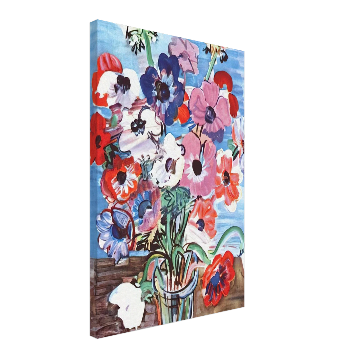 ANEMONES 1937 Canvas | Raoul Dufy Canvas | Raoul Dufy Shop