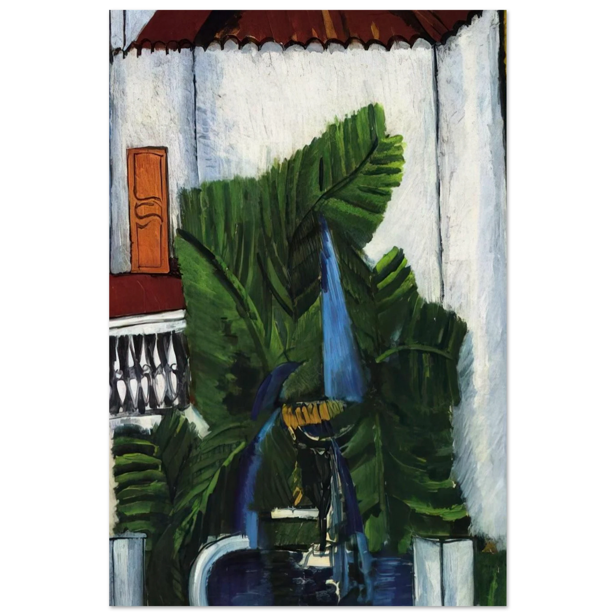 FOUNTAIN IN AVIGNON 1913 Poster | Raoul Dufy Poster | Raoul Dufy Shop