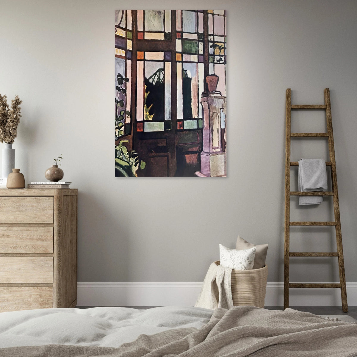 WINDOW WITH COLOURED GLASSES 1906 Poster | Raoul Dufy Poster | Raoul Dufy Shop