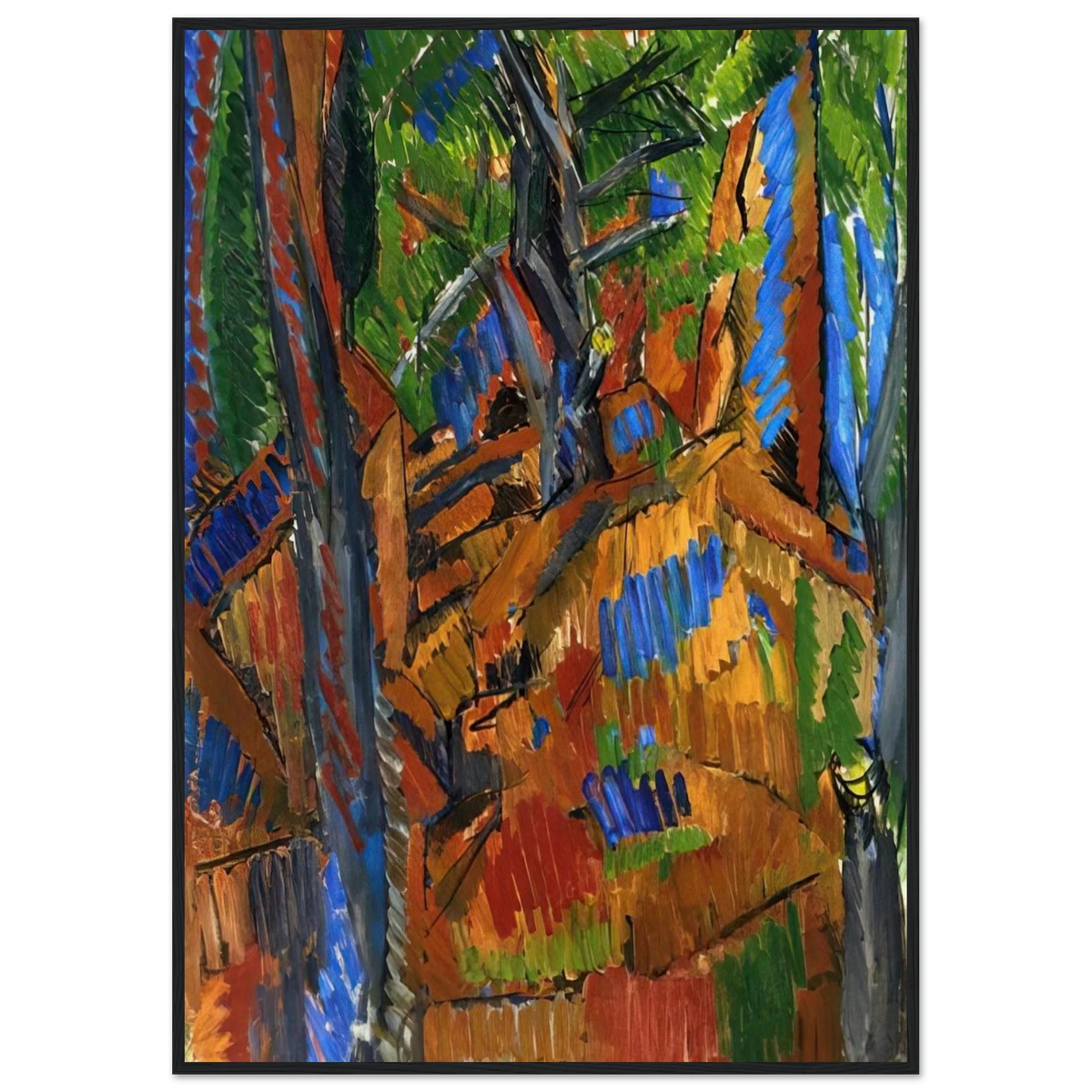 TREES 1913 Framed Poster | Raoul Dufy Framed Prints Wall Art | Raoul Dufy Shop