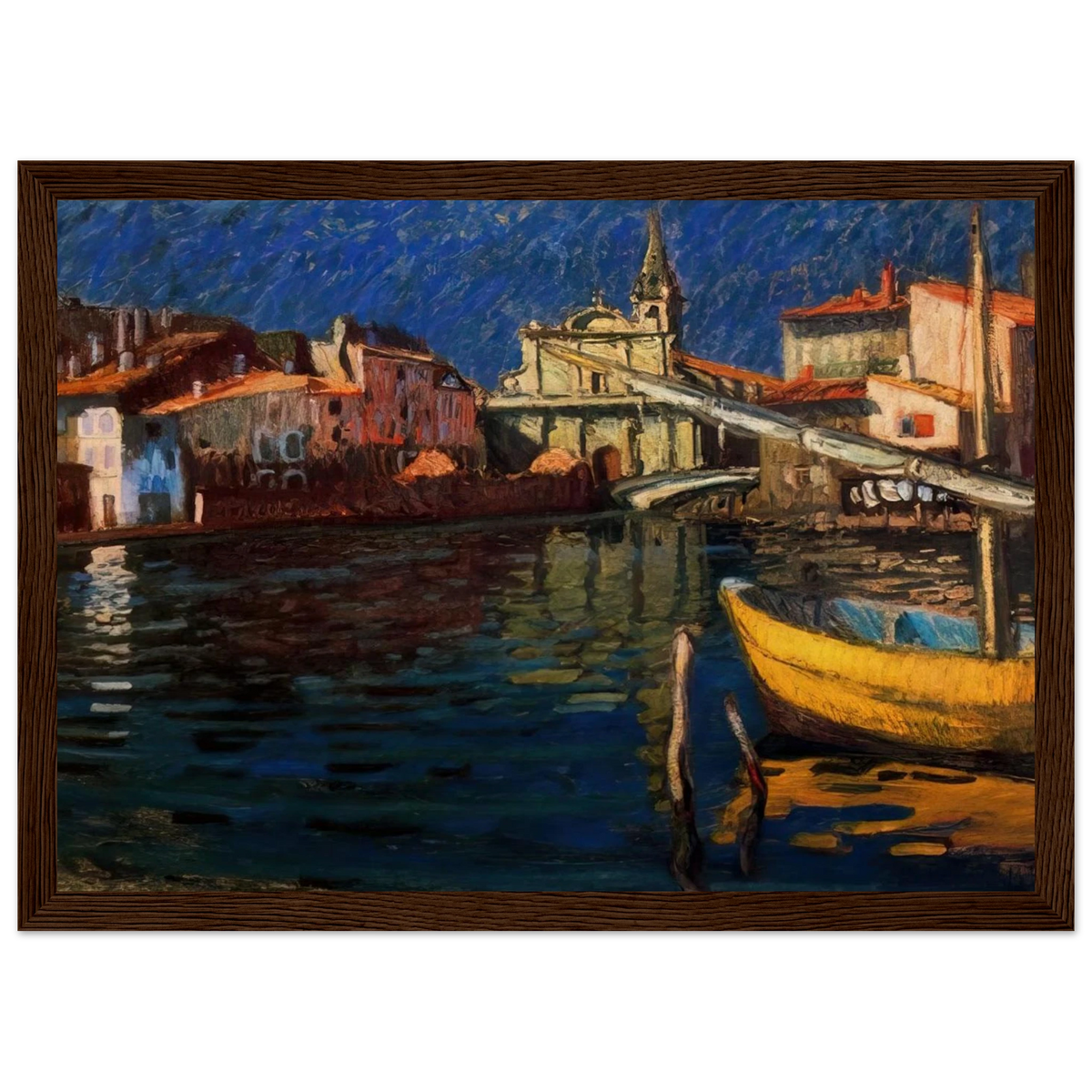 MARTIGUES Framed Poster | Raoul Dufy Framed Prints Wall Art | Raoul Dufy Shop