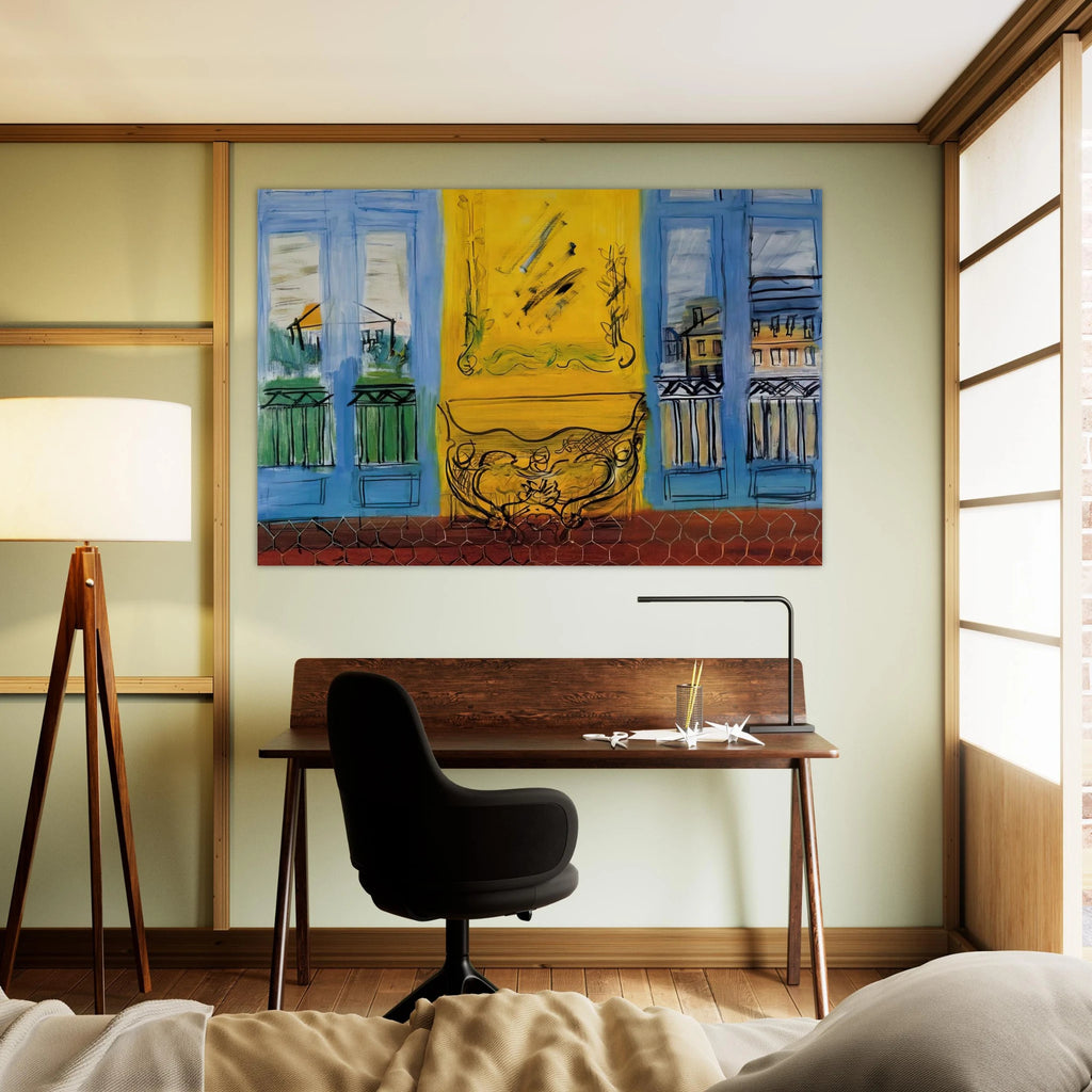 CONSOLE WITH TWO WINDOWS 1948 Poster | Raoul Dufy Poster | Raoul Dufy Shop