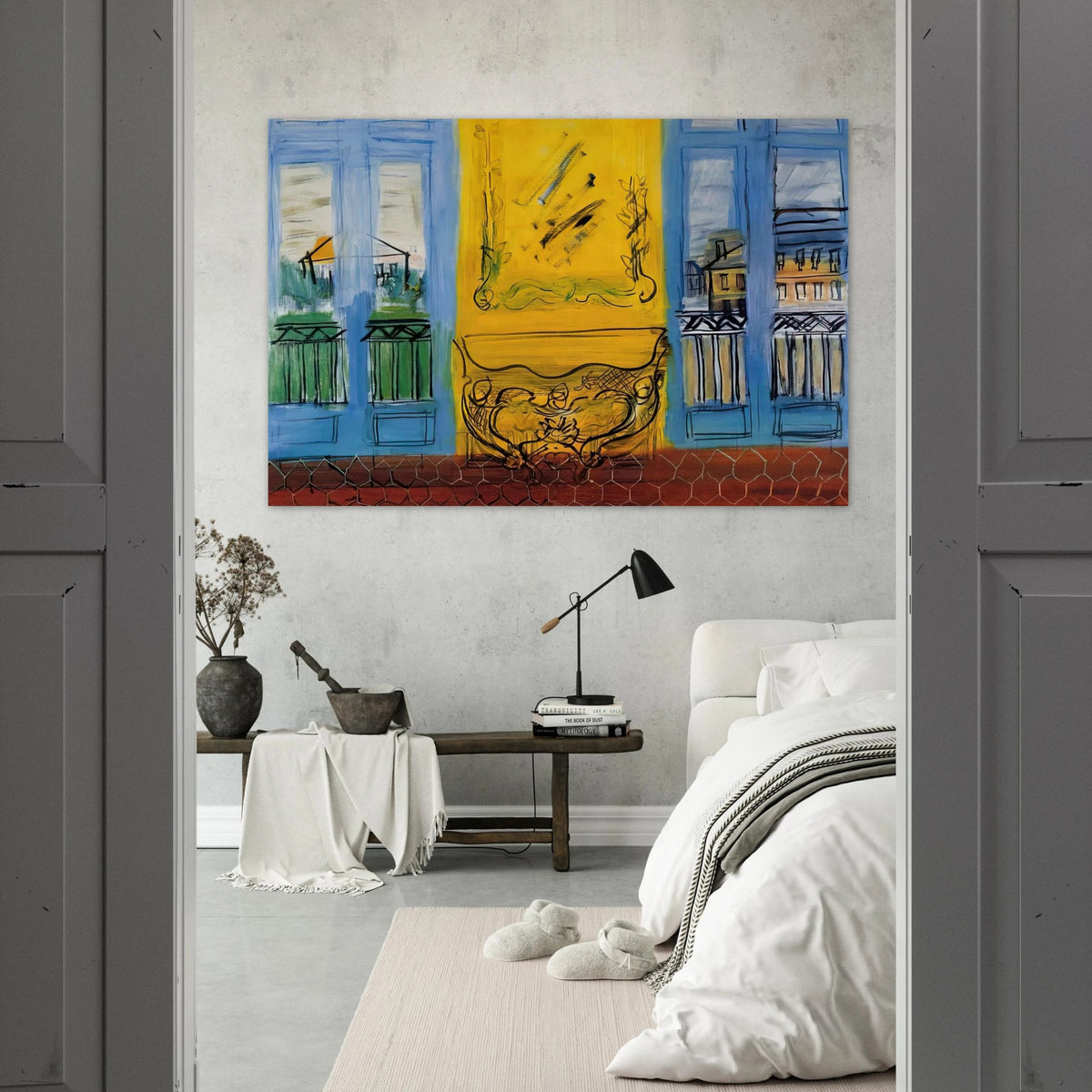 CONSOLE WITH TWO WINDOWS 1948 Poster | Raoul Dufy Poster | Raoul Dufy Shop