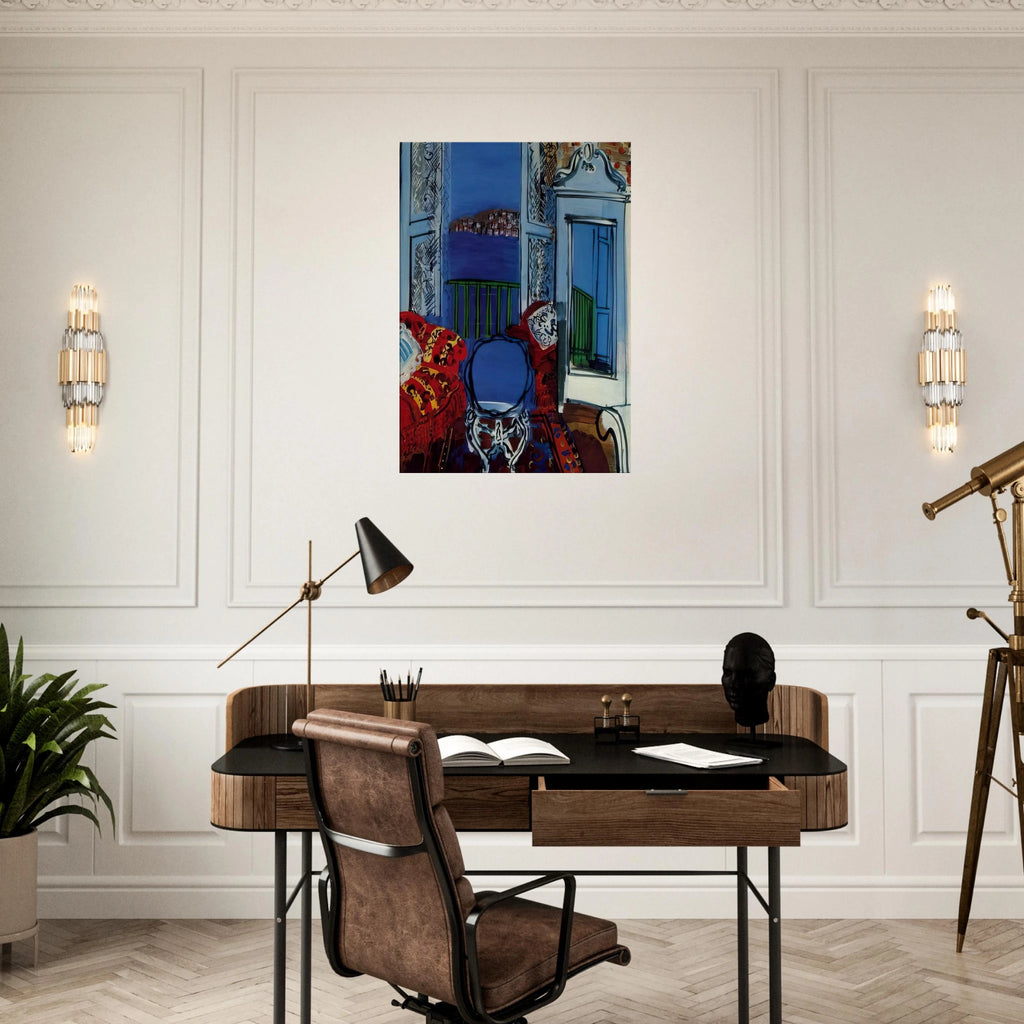 OPEN WINDOW 1928 Canvas | Raoul Dufy Canvas | Raoul Dufy Shop