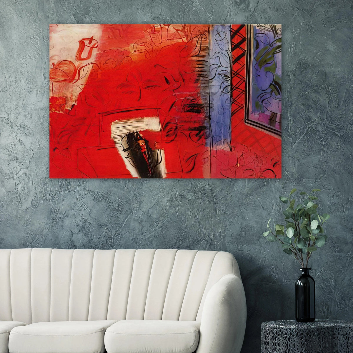 STILL LIFE WITH VIOLIN HOMMAGE TO BACH 1952 Poster | Raoul Dufy Poster | Raoul Dufy Shop