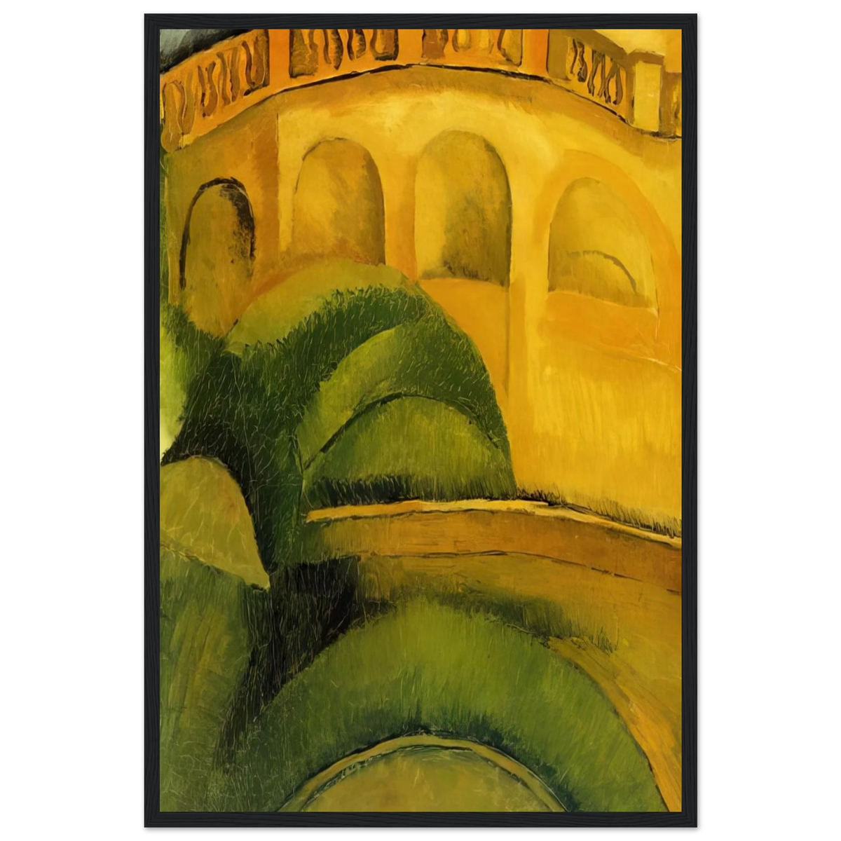 ARCADES AT L ESTAQUE 1908 Framed Poster | Raoul Dufy Framed Prints Wall Art | Raoul Dufy Shop