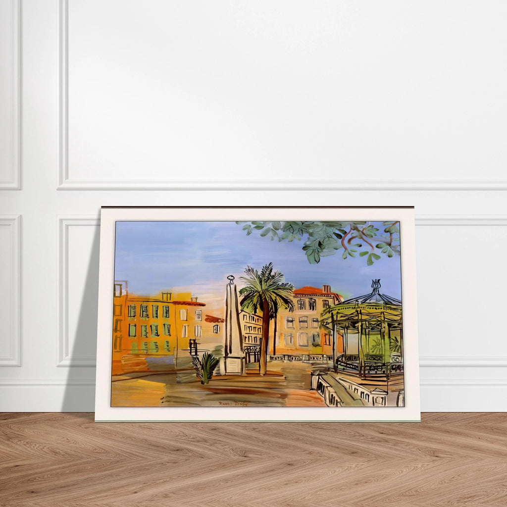 THE SQUARE IN HYERES Poster | Raoul Dufy Poster | Raoul Dufy Shop