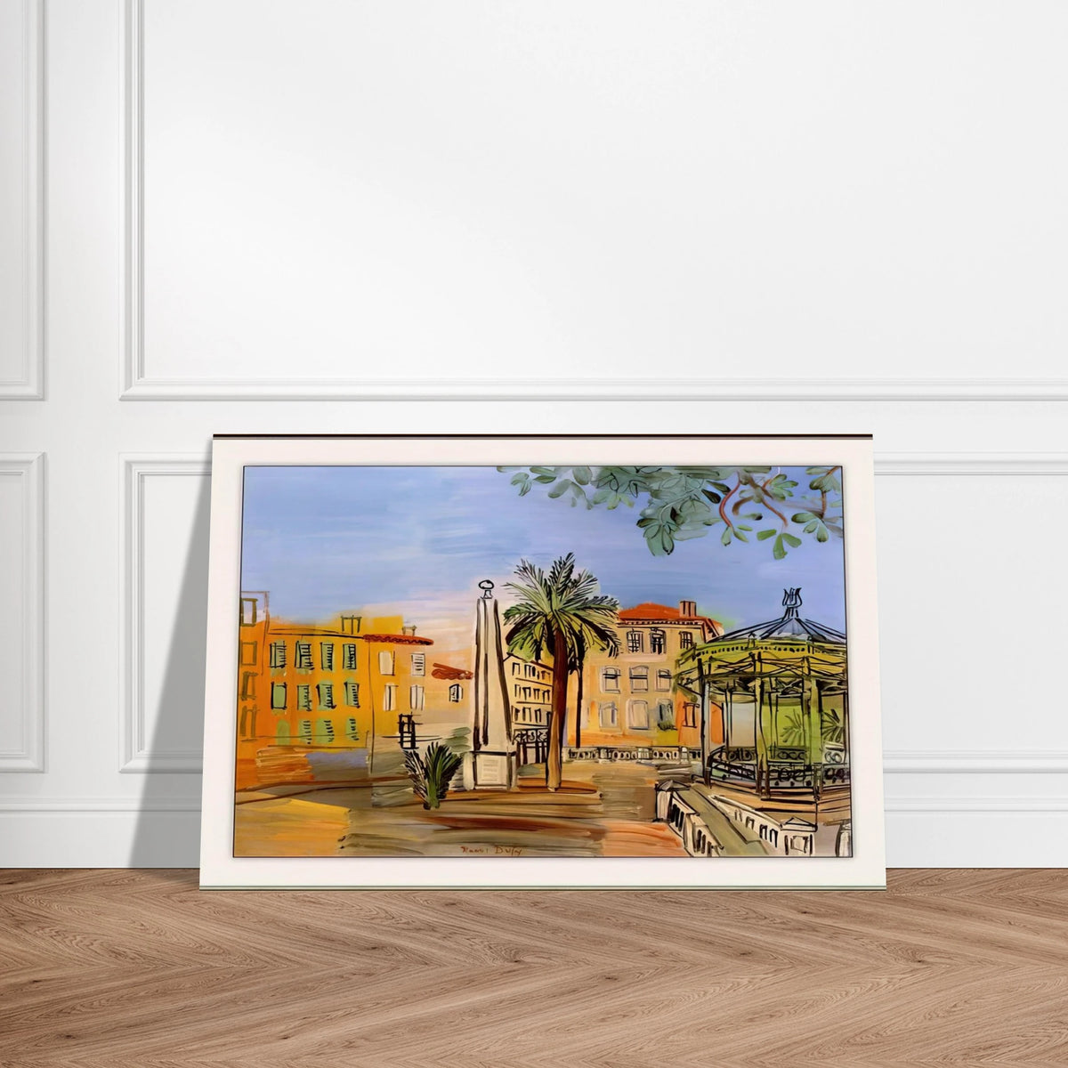THE SQUARE IN HYERES Poster | Raoul Dufy Poster | Raoul Dufy Shop
