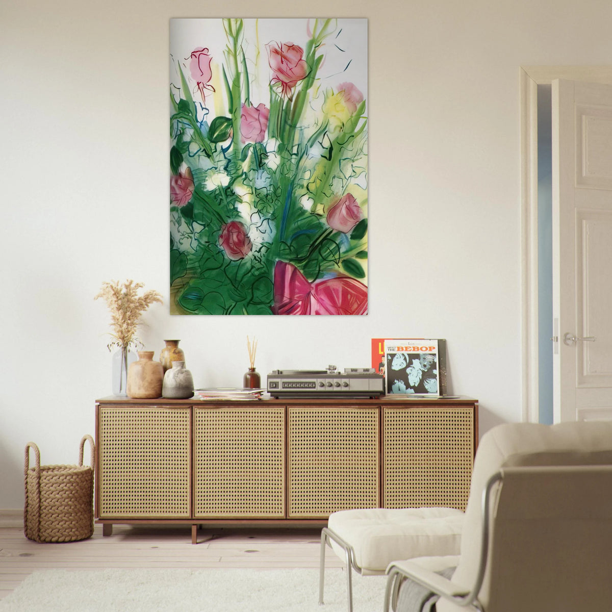 BOUQUET OF ROSES Poster | Raoul Dufy Poster | Raoul Dufy Shop