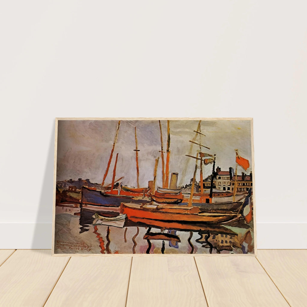 THE PORT OF LE HAVRE 1906 Framed Poster | Raoul Dufy Framed Prints Wall Art | Raoul Dufy Shop