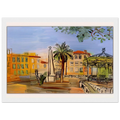 THE SQUARE IN HYERES Framed Poster | Raoul Dufy Framed Prints Wall Art | Raoul Dufy Shop