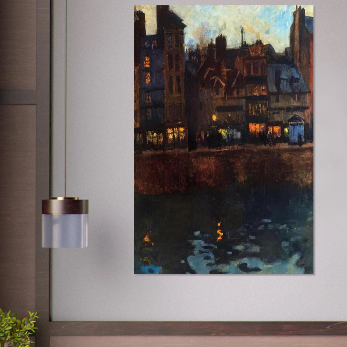 PIER OF LE HAVRE IN THE EVENING 1901 Poster | Raoul Dufy Poster | Raoul Dufy Shop