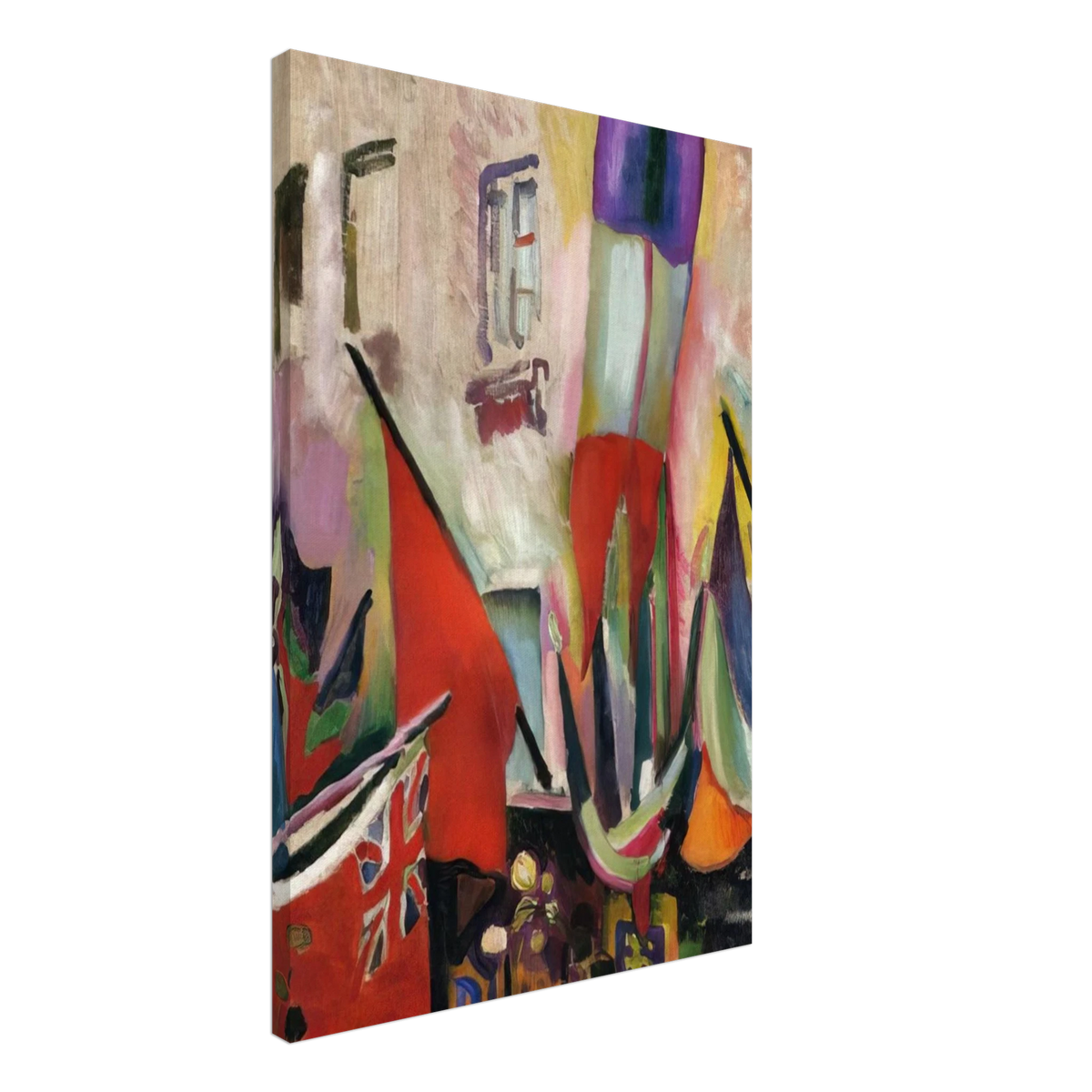 FLAGS 1906 Canvas | Raoul Dufy Canvas | Raoul Dufy Shop