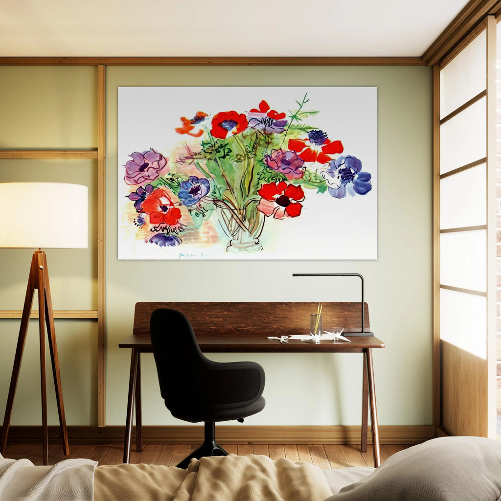 BOUQUET OF FLOWERS 1937 Poster | Raoul Dufy Poster | Raoul Dufy Shop