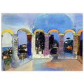ARCADES AT VALLAURIS 1927 Poster | Raoul Dufy Poster | Raoul Dufy Shop