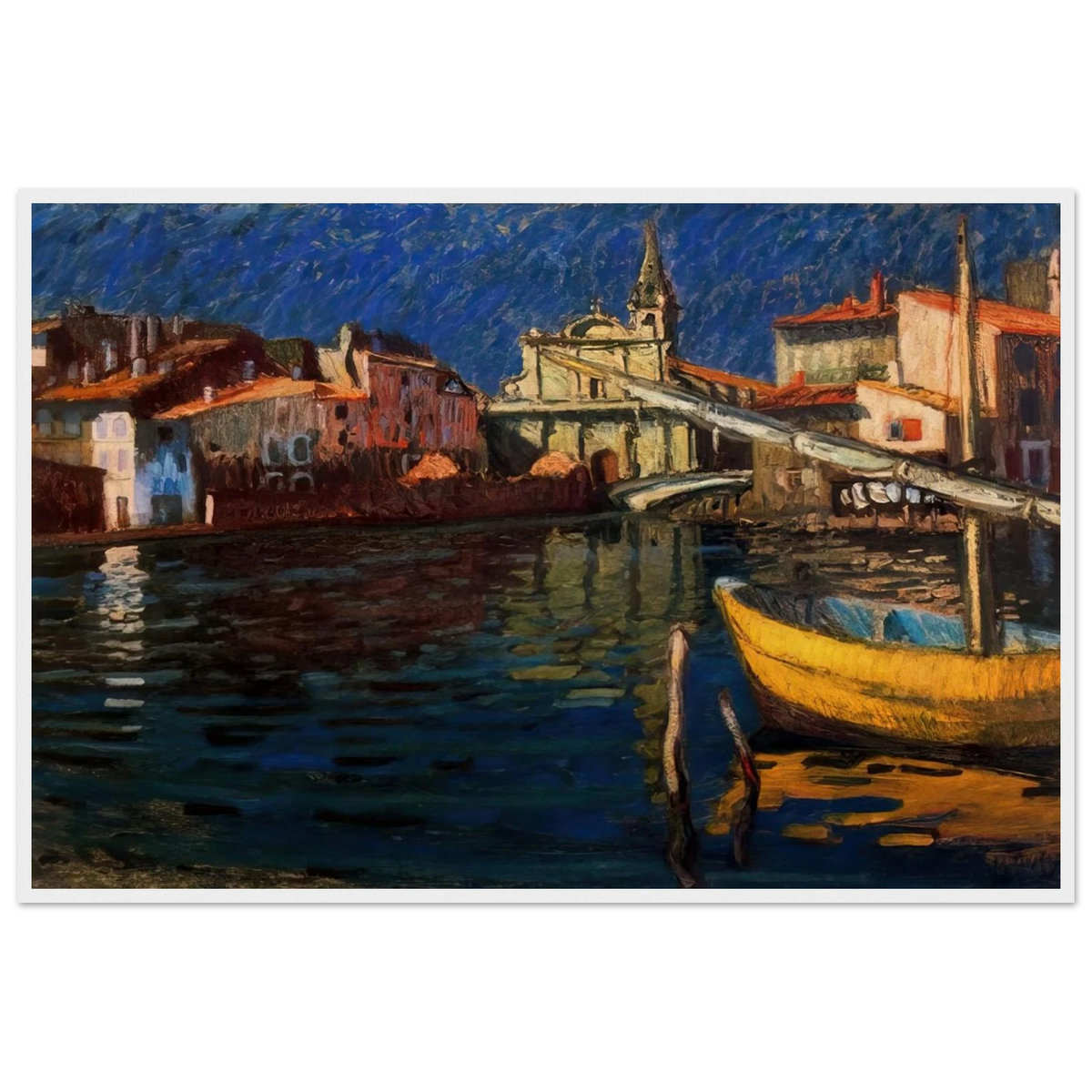 MARTIGUES Framed Poster | Raoul Dufy Framed Prints Wall Art | Raoul Dufy Shop